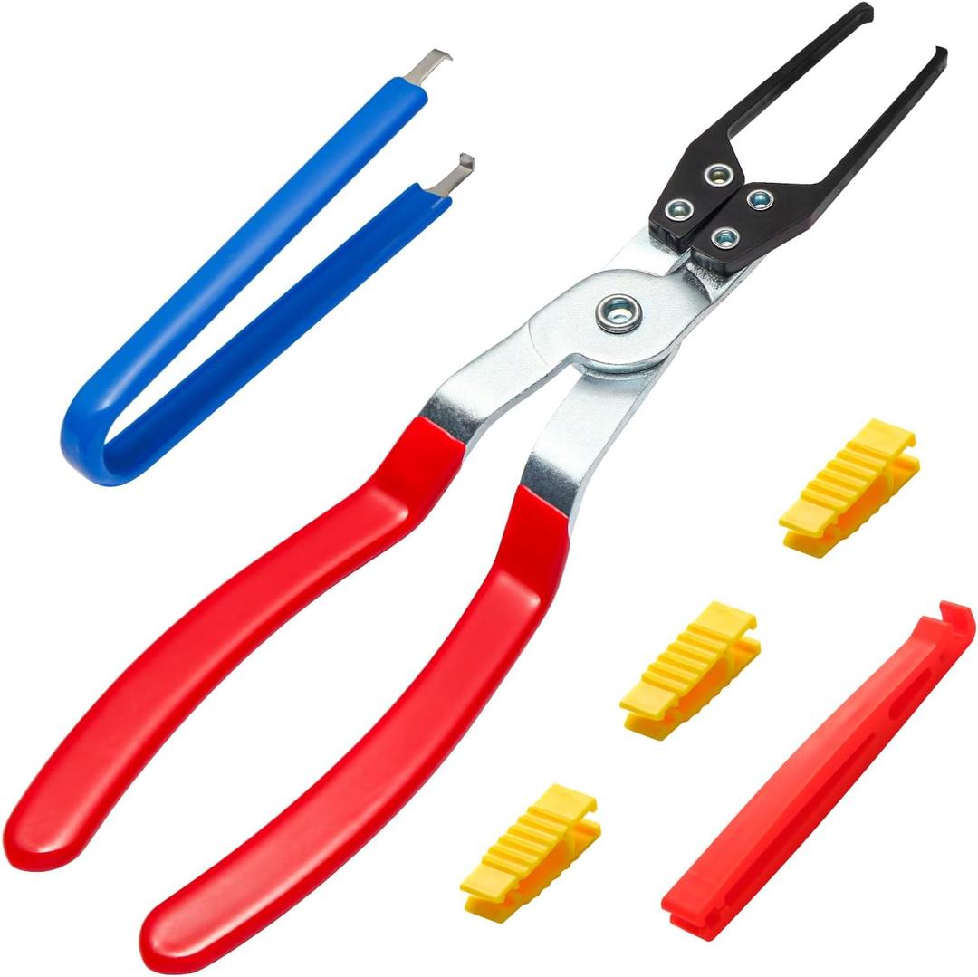 Aleric Relay Puller Pliers and Relay Fuse Remover Tools, 6 Pack, Automobile Fuse Puller Pliers, Car Fuse Puller, Fuse Removal Tool, Relay Pliers Puller, Vehicle Electrical Disconnect Plier