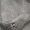 OLANLY Ivory Round Rugs for Bedroom - Machine Washable, 5 ft Circle Area Rugs for Living Room, Soft and Fluffy Shaggy Carpet for Teen Girls and Boys, Nursery Rooms, Dorms, Home Decor Aesthetic