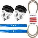Deck Rebuild Kit Belt Blade Spindle for MTD Columbia Troy Bilt 42 inch LT4200 M115-42 T1000 T1200 T1400 T1800, 618-06991 918-06991 753-08171 742-04308 742-04312 742-0656
