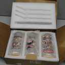 3 Pcs Teacher Gifts for Her Teacher Glass Cups with Lids and Straws 16 oz Clear Drinking Glasses Tumbler Iced Coffee Glass Cups for Teachers Appreciation Gift