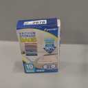 Fygrip Vacuum Storage Bags with Hand Pump, Plastic Packaging Bags, 80% Space Saver Vacuum Seal Bags for Clothing, Travel Lugggage, Blankets, Comforters, 10 Medium