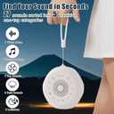 Portable Sound Machine,White Noise Machine with 27 Soothing Sounds,7 Color Night Light with Nursery Lamp,Child Lock Design,5 Sleep Timer with 18 Levels of Volume,USB C Rechargeable
