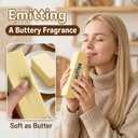 Butter Squishy Toy, Slow Rising Stress Relief Fidget, Soft PU Butter Stick Squeeze Toy, Realistic Food Squishy for Desk, Sensory Play, Relaxing Breaks, Party Favor, Gift Idea (2 PC)