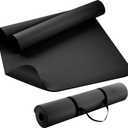 KEEP Extra Thick NBR Yoga Mat for Women & Men, 10mm Thick, 72x24 Large Exercise Mat with Non-Slip Workout Mat for Yoga, Pilates, Stretching, Meditation Wide & Cushioned Fitness Mat