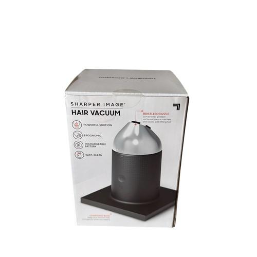 Sharper Image Cordless Handheld Hair Vacuum Rechargeable Compact 
