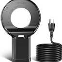 500W Submersible Cast Aluminum De-Icer  Thermostatic Chicken Water Heater for Livestock Tanks & Winter Bird Baths, Energy-Efficient Anti-Freeze Utility Heater, Black