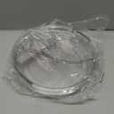 LAMU 2 Tier Lazy Susan Turntable Organizer 9.25'' Rotating Spice Rack Organization for Cabinet, Kitchen, Pantry, Countertop, Bathroom, Vanity, Medicine Cabinet Organizer, Clear