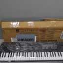 Kids Piano, 61 Keys Electronic Piano Keyboard with Microphone Musical Toy, 24.4*6.3*1.8 inch