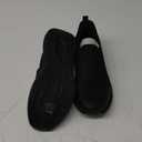 Men's Hands-Free Slip On Walking Shoes Laceless Comfortable Tennis Sneakers (10.5, All Black)