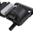 waltyotur Ignition Coil Dr49 with Ignition Module D577 Replacement for C1500 1999-1996 Replacement for Camaro 1997-1996 Replacement for Express 1500 2007-1996