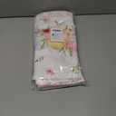 Amandir Easter Bunny Kitchen Towels, Pink Rabbit Ears Eggs Floral Leaves Dish Towels Set of 4, 18x26 Inch Buffalo Plaid Hello Spring Happy Easter Home Tea Bathroom Seasonal Decorations Hand Towels