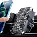 vanva Universal Air Vent Car Mount, [ Big Phones & Thick Case Friendly ] Cell Phone Holder for Car Hands Free Clamp Cradle Vehicle fit for All Apple Smasung Galaxy