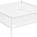 STORAGE MANIAC Sweater Drying Rack, Mesh Clothes Drying Rack, Stackable Laundry Drying Rack, Lay Flat Dryer for Delicates, Portable Dry Rack for Indoor or Outdoor, White, 2-Pack