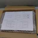 Thyle Vintage Bread Box for Kitchen Countertop Retro Wooden Bread Storage Box 2 Layer Breadbox Holder Large Capacity Storage Container Bin for Kitchen(Brown,14.4 x 13.4 x 9.4 Inches,Rectangle)