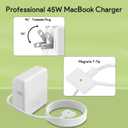 Mac Book Air Charger 45W Magnetic T-Tip Power Adapter for 2012-2017 11 and 13 Inch Models