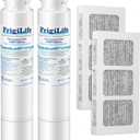 RWF5800A Refrigerator Water Filter Replacement for Frigidaire EPTWFU01 Pure Source Ultra II, Pure Source Ultra 2, EWF02, SCWFTCTO, CLCH128 GP006 DE022 and Pure Air Ultra 2 Air Filter 2 Combo