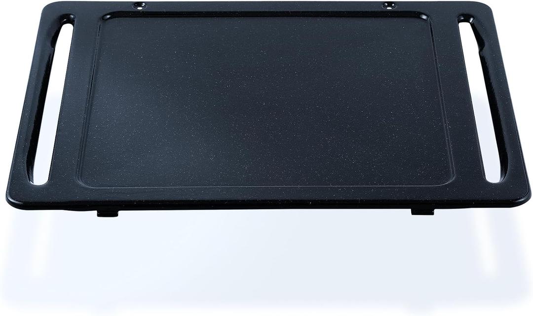 DG61-00570A Oven Bottom Liner Replacement Parts for Samsung Gas Range Liners Bottom Plate Floor Samsung NX58R5601SS/AA NX58M6630SS/AA Convection Oven Cavity-Floor Coating Bottom Pan Tray 1 Pcs