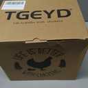 Tgeyd Chicken Waterer - Chicken Water Feeder with 4 Water Cups - Automatic Chicken Waterer No Waste - Poultry Waterer with 2 Gallon for Chickens Ducks and Goose