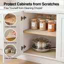 FLPMIX Shelf Liners for Cabinets Khaki: Large Waterproof 19" W x 300" L