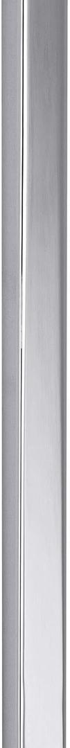 30" Long Chrome Metal Cord Cover - 360 Lighting