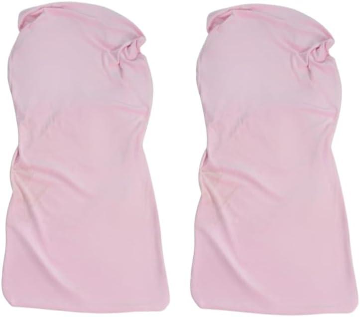 2 PS Floor Chair with Back Support Cover ONLY,Adjustable Position Folding Sofa Chair Slipcover,Suitable for Padded Sleeper Bed,Couch Recliner,Gaming Floor Chairs (ONLY Cover,Pink)