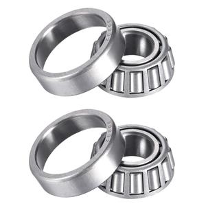 uxcell 30202 Tapered Roller Bearing Cone with Cup, 15mm Inner Diameter 35mm OD 12mm Thickness for Freight Trailer, 2 Pcs