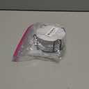 Hoewina 6Pcs Drink Coasters with Holder, Natural Style Ceramic Drink Coaster, Absorbent Coasters Set Suitable for Kinds of Cups, Modern Style Coasters for Coffee Table, 4 InchesStyle 6