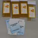 Wax Roller Kit ax Cartridge, Roll On Wax for Hair Removal, Roll on ax, 4 Honey Hair Removal ax Cartridge and 10 Pack Cleaning Oil Wipes for Women