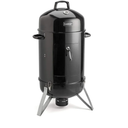 Cuisinart 16” Vertical Charcoal Smoker, Integrated Thermometer, Water Bowl and Dual Vents Perfect for Smoked Brisket, Chrome Plated Grates Smoker Grill for BBQ, Camping, Tailgates