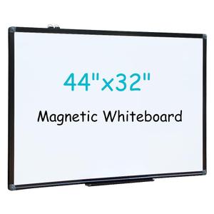 XIWODE 32x44 Inch Large Magnetic Dry Erase Board, Wall-Mounted Whiteboard Black Aluminum Frame, Smooth Durable No Ghosting for Home School Office Conference