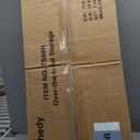 Over The Toilet Storage Cabinet, Over Toilet Bathroom Organizer with Barn Doors Above Toilet Storage Cabinet Spacesaver Rack Behind Toilet Bathroom Organizer (Gray) (Grey)