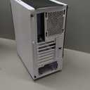 GAMDIAS White RGB Gaming ATX Mid Tower Computer PC Case with Side Tempered Glass Panel and a Magnetic Dust Filter & 3 Built-in 120mm ARGB Fans