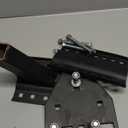 Trailer Spare Tire Mount, Boat Spare Tire Mount for Utility Trailer, Upgrade Spare tire Carrier, Fits 4 5 6 8 Lugs Trailer Wheels, Holds Up to 150 Lbs (Black)