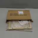 Countertop Rack - 5 Bottle Freestanding Modern Gold Metal Small Rack - Tabletop Holder Stand for Cabinet, Pantry, Bottle Storage (Large Size-Gold 5btl)