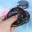 4PCS Squishy Fidget Toys, Ultra-Soft Squishy Stress Relief Toys, Squeeze Toys, Perfect for Stress and Anxiety Relaxing Toy, Birthday Gift (4PCS Cookies)