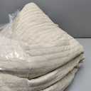 Sanracie Cotton Oversized King Bedspread(128"x120"), Soft Dark Wheat Color Stonewashed Extra Large Wide Oversized Quilt Sets Cross Stitch Lightweight Crinkle Coverlet Set 3Pcs for All Season