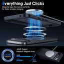 JAME for Google Pixel 9 Pro XL, [Compatible with Magsafe] Slim Fit Pixel 9 Pro XL Cover Translucent Matte with Protective Camera Bezel Anti-Slip, Black(MagSafe)