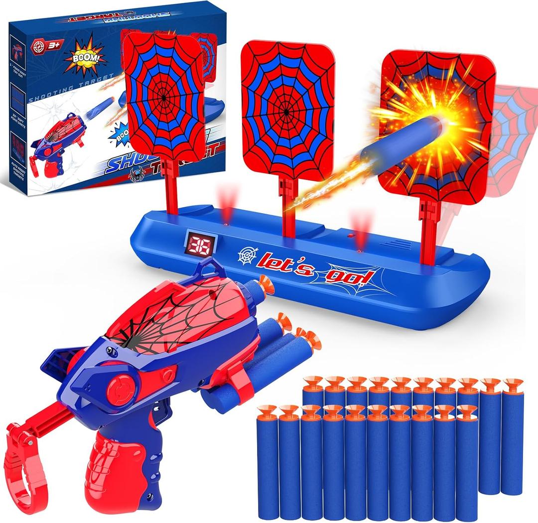 SYOKZEY Shooting Toys for Kids Ages 3-12,Birthday Halloween for Toddlers,Toys for Boys Age 3 4 5 6 7 8 9 Years Old,Shooting Targets for Guns, Christmas Stocking Stuffers