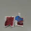 RUBYCA 200Pcs Czech Tiny Satin Luster Glass Pearl Round Beads Beading Jewelry Making 8mm Fuchsia