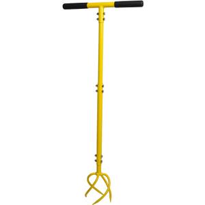 BARAYSTUS Garden Hand Tiller Garden Claw Twist Tiller Cultivator Tiller Soil Loosener Lawn Aerator Areator Loosen, Rototiller, Garden Bed and Plant Box Cultivator, Garden Tools.