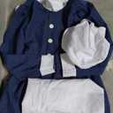 fun shack Florence Nightingale Costume Kids, Florence Nightingale Costume Girls, Civil War Nurse Costume Kids (Large)
