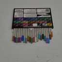 ARTISTRO 24 Metallic Dual-Tip Acrylic Paint Markers for Rock, Canvas, Glass, Wood, & More Fine + Dot Tips