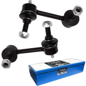 TUCAREST Rear Sway Bar Stabilizer Link 2Pcs K750289 Compatible With Do-dge 08-14 Avenger 07-09 Caliber [11-14 Ch-rysler 200,07-10 Sebring] 07-09 Je-ep Compass Patriot [# 5174245AA GS25811]