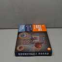 BATURU Over The Door Basketball Hoop for Kids  Indoor Basketball Toy with LED Scoreboard, Lights & Sound, Easy to Hang  Fun Gifts for Boys Ages 610 (Red)