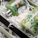 Uptotop 1/2 LB Crinkle Cut Paper Shred Filler for Gift Wrapping, Gift Basket Filling, Perfect for Birthday, Christmas, Thanksgiving, Halloween, Easter, Valentine's Day, Mother's Day, Father's Day, Wedding & Holiday Decor, White (8 Ounce (Pack of 1))