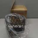 YINMIT K Cup Holder Organizer, Sturdy Coffee Pod Holder Organizer, 35 Kcup Large Capacity Storage Basket for Kitchen Counter and Office Desktop (Circular Grid)