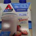 Atkins Strawberry Flavored Protein Shake, High Protein, Low Glycemic, Low Sugar and Low Carb, Keto Friendly, Gluten Free, 12 Count, BB: 01/03/26  
