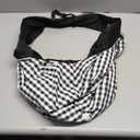 Tomkas Small Dog Sling Carrier - Classic Pocket & Classic Strap - Wrap Carrier - for 3-10 lbs Pets(Black)