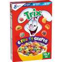 Trix Breakfast Cereal, 6 Fruity Shapes, Made with Whole Grain, 10.7 oz, BB: 15/Feb/2027