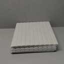 Large Cork Board for Office, 8 Pack Felt Wall Tiles with Slat Wall Paneling, Felt Bulletin Board Pin Board Cork Boards for Walls - Oatmeal